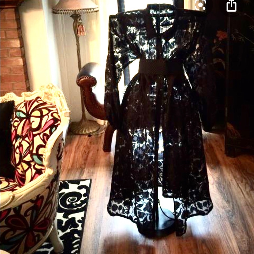 Isabel Toledo For Lane Bryant Lace Duster🍁🍂